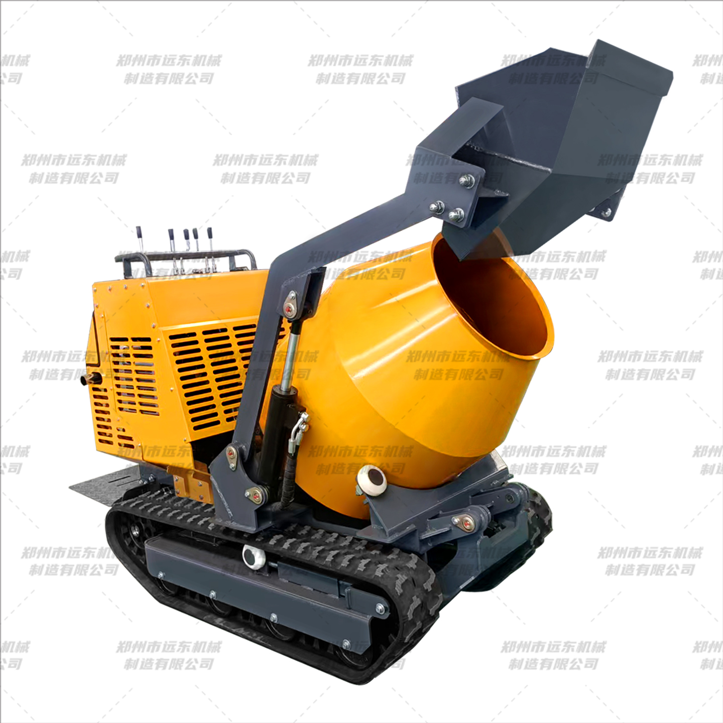 液压履带式搅拌车(图3)